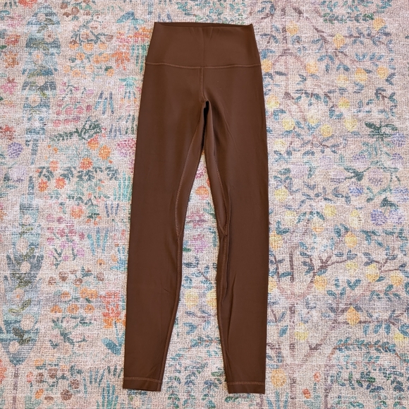 Lululemon Align High-Waisted Leggings in Roasted Brown - Picture 4 of 11